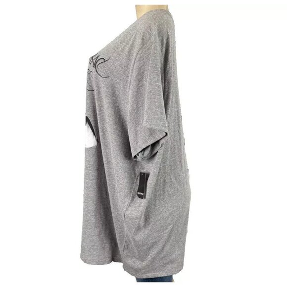 Fleetwood Mac +5 Heather Gray Crew Neck Rumors Band Graphic Short Sleeve Tee - Picture 5 of 6